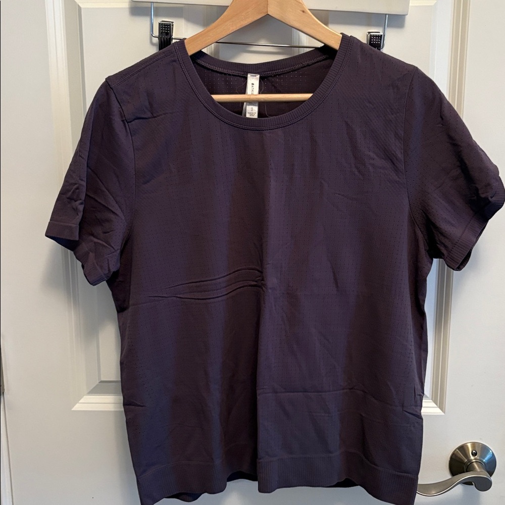 Athleta Purple Short Sleeve Tee
